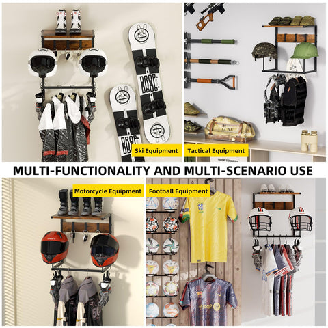 Urban Deco easy-install rack ready for quick wall mounting