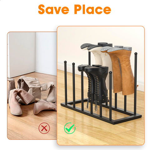 Urban Deco tall boots storage at 16-7in height option.