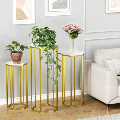 Urban Deco wedding party decor stands provide versatile ceremony table accents