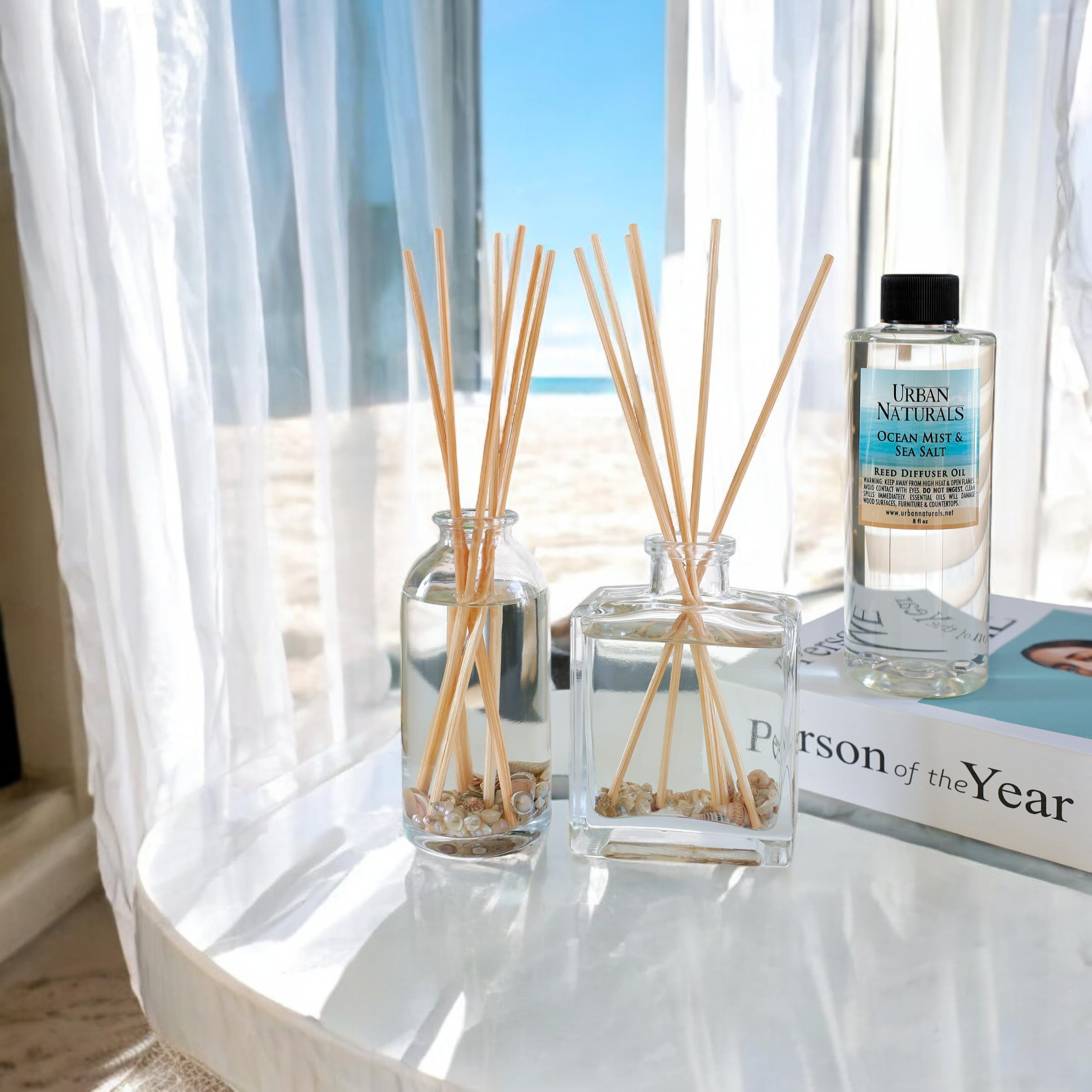 Urban Naturals deluxe gift box diffuser set ready for gifting