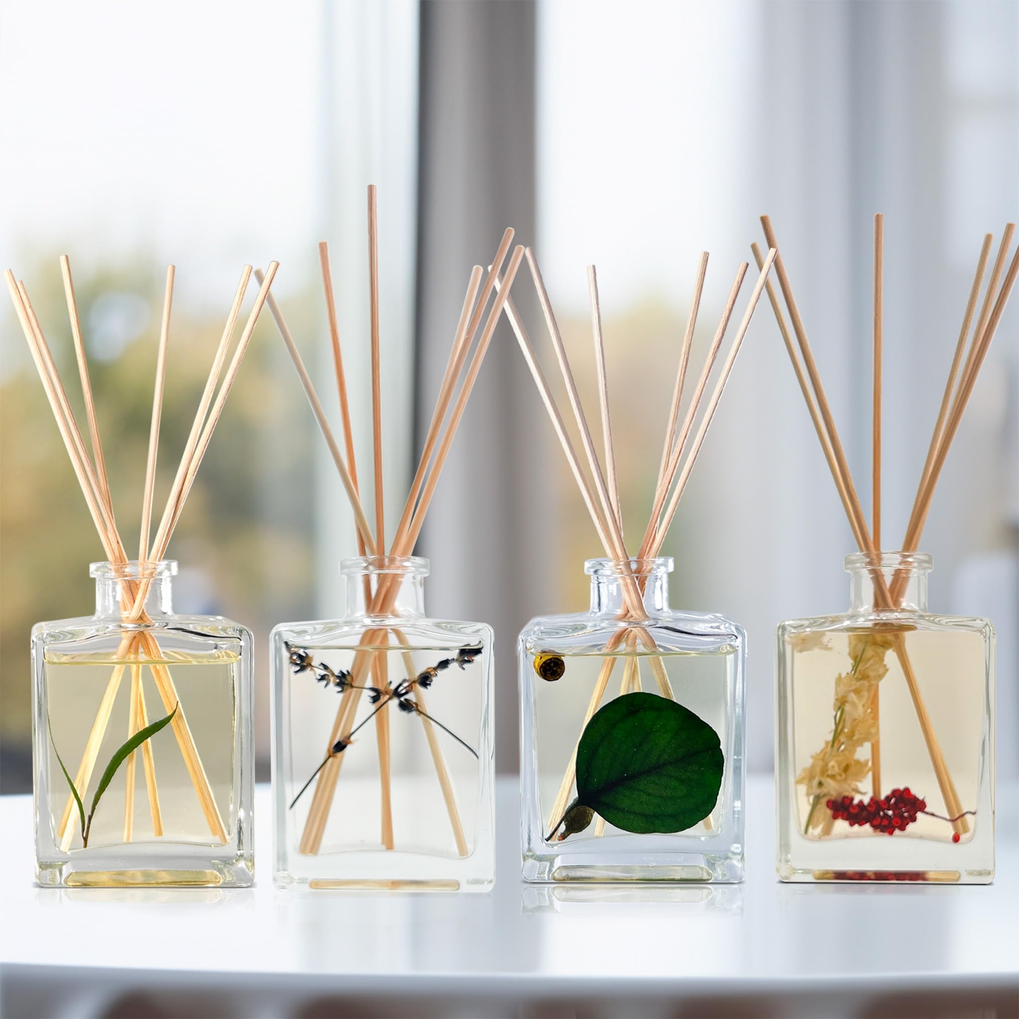 Urban Naturals packaging highlights a refillable design and easy setup.
