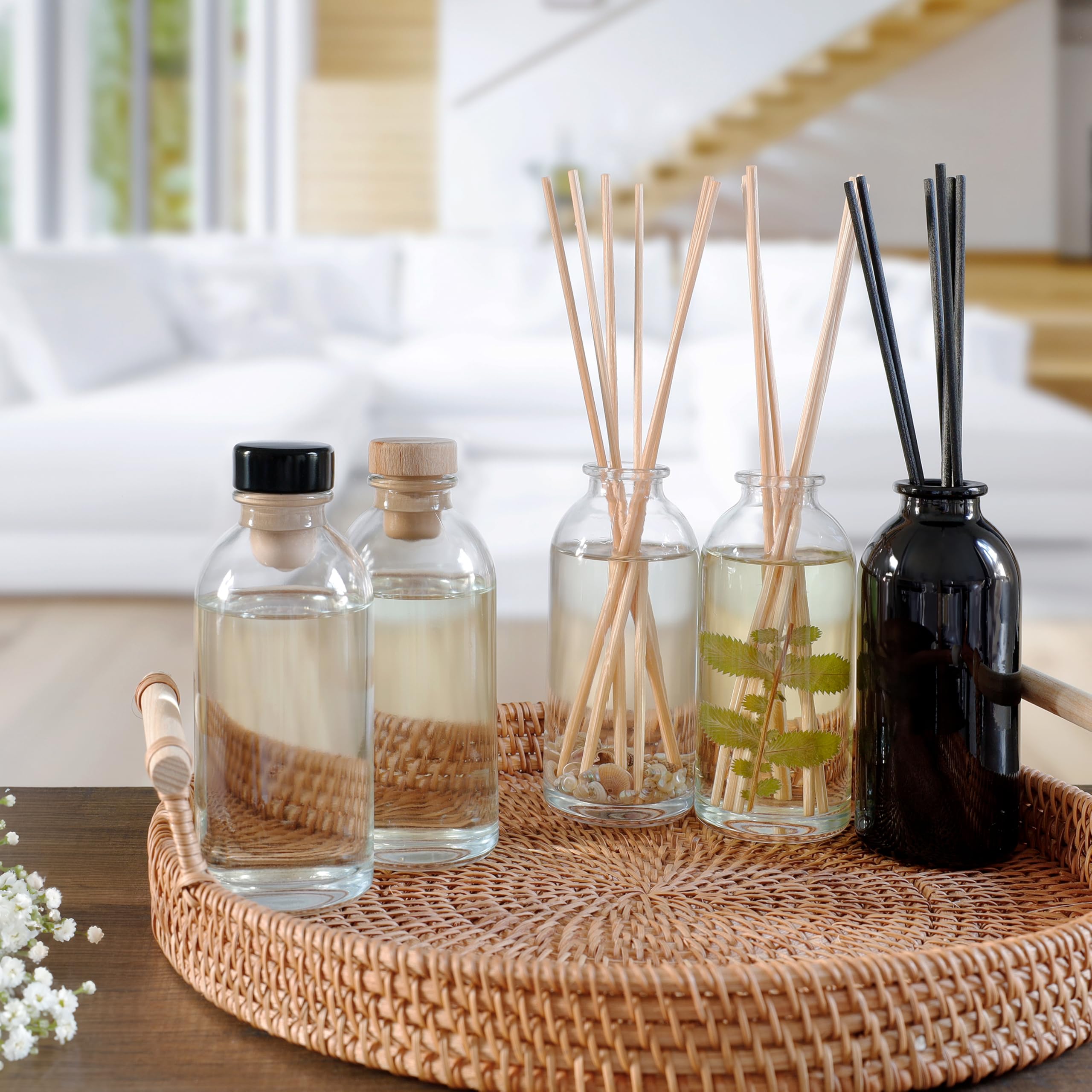 Urban Naturals diffuser with wood cap adds a natural touch to any room.