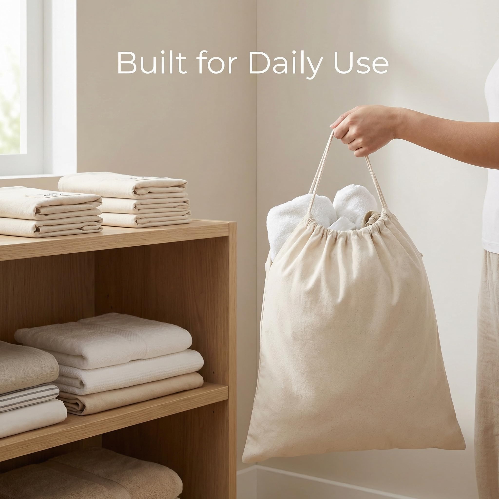 Urban Villa dust-free storage helps organize seasonal clothes and toys.