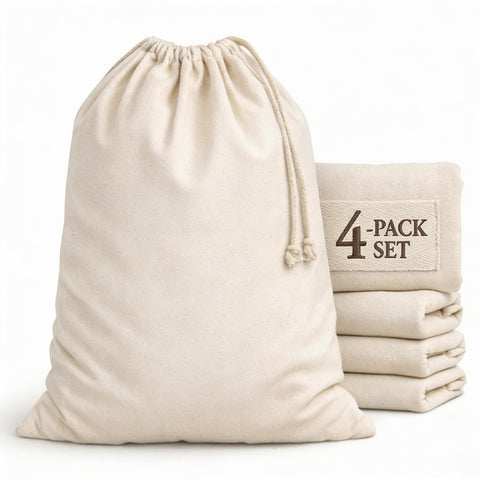 Urban Villa 4-pack front view shows spacious 28x36 bags for large loads.