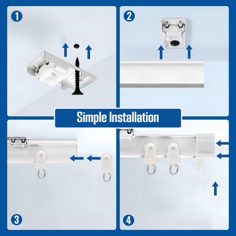 UrbanRed track rollers enable smooth curtain movement