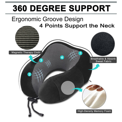 urnexttour pillow side pocket stores phone for easy reach