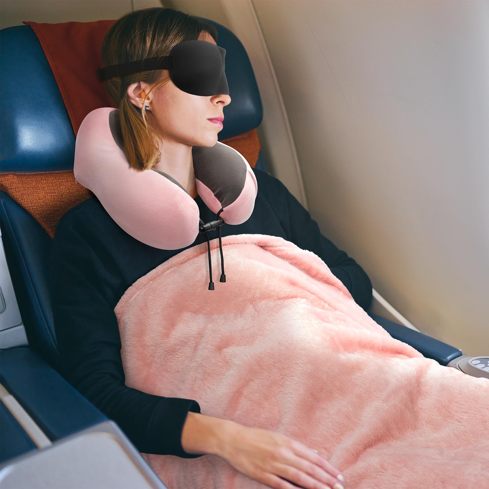 urnexttour travel set ideal for airplane, car, and airport scenarios.