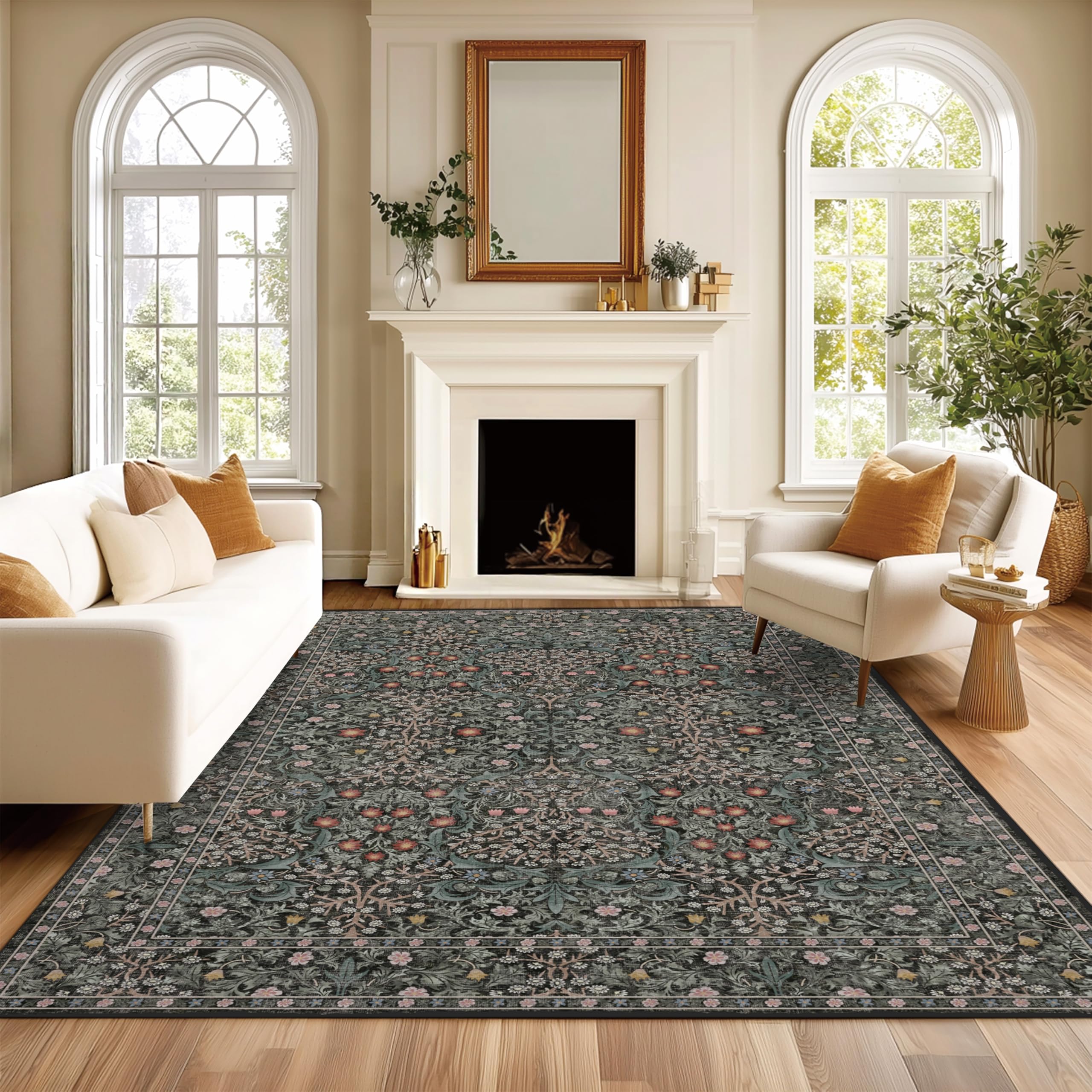 Urownmat washable rug offers easy cleanup via machine washing