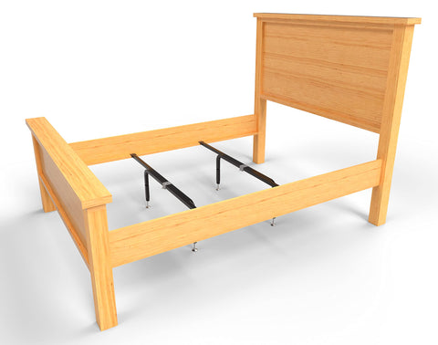 USA Bed Support Co. assembly video thumbnail illustrates quick, straightforward installation.
