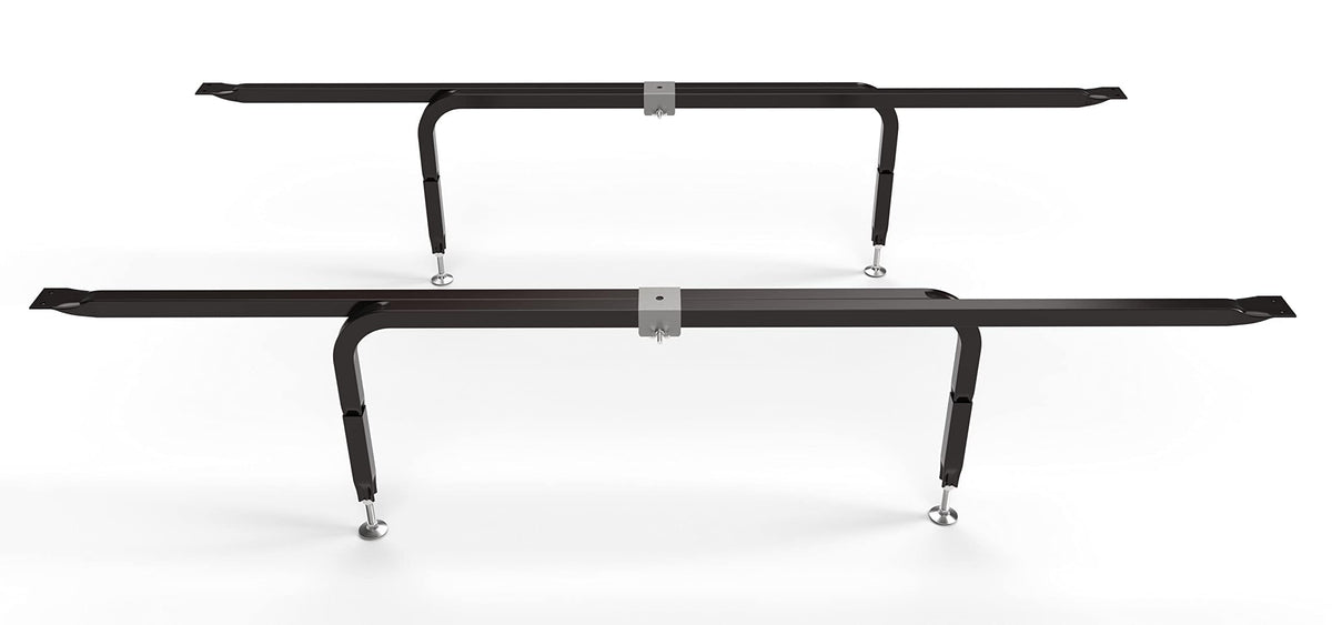 USA Bed Support Co. center system front view reinforces bed frame stability.