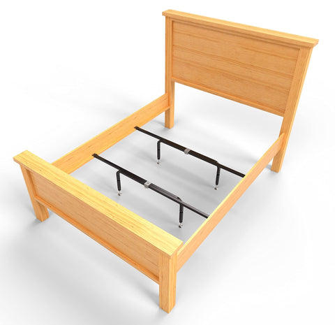 USA Bed Support Co. installation kit image highlights included hardware for easy setup.