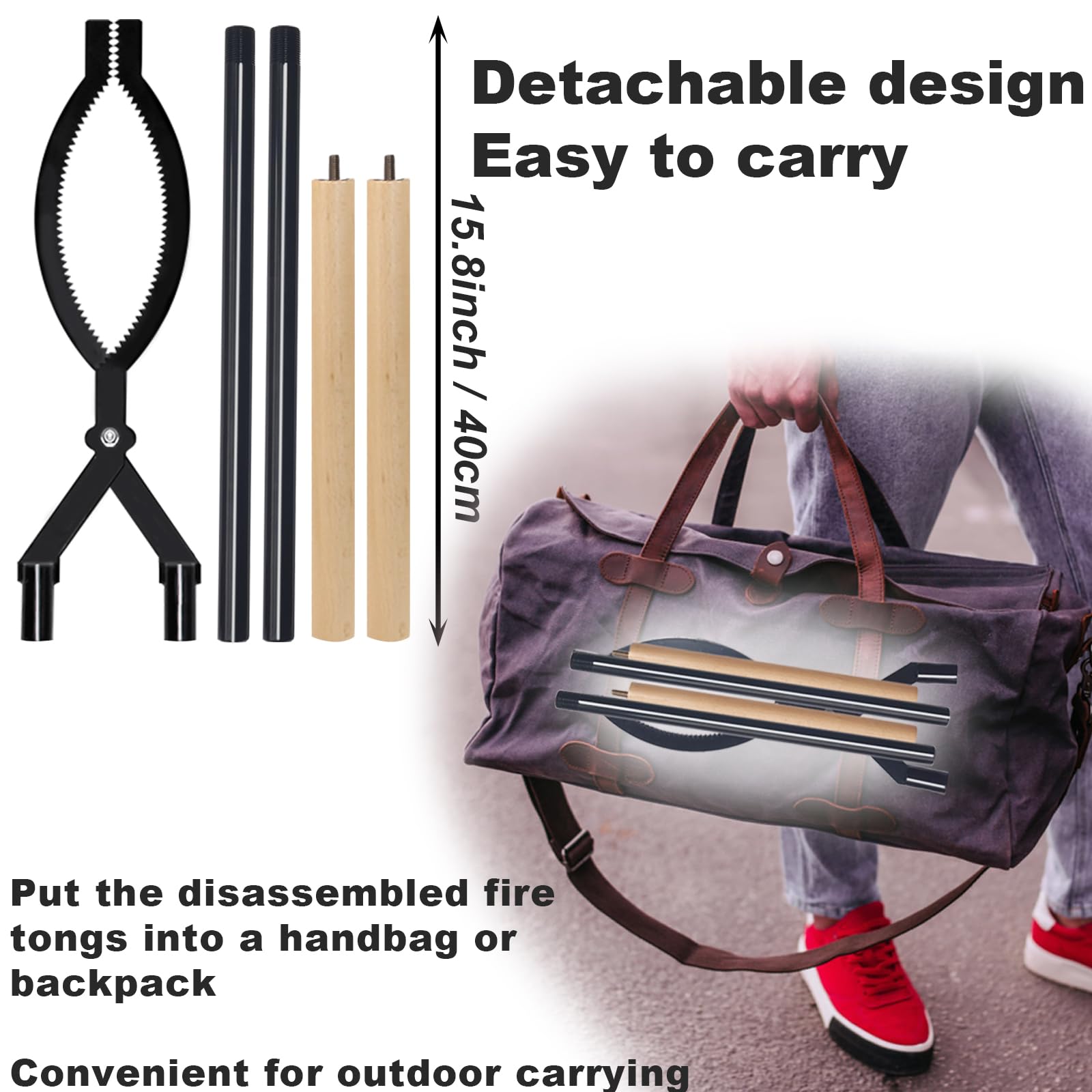 USENIOR carbon steel body with high-temperature coating for durability