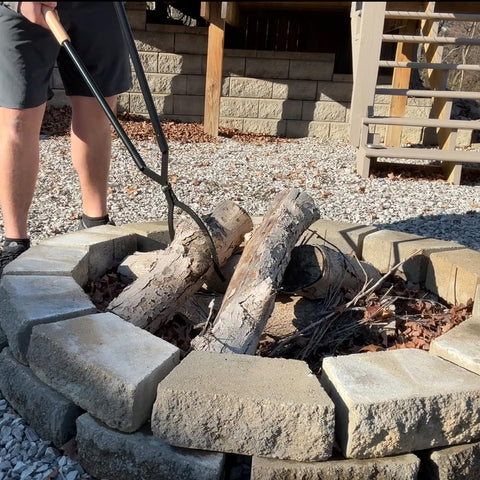 USENIOR portable fire tools ideal for camping and outdoor use