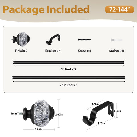 USFOOK easy-installation guide shows mounting in minutes
