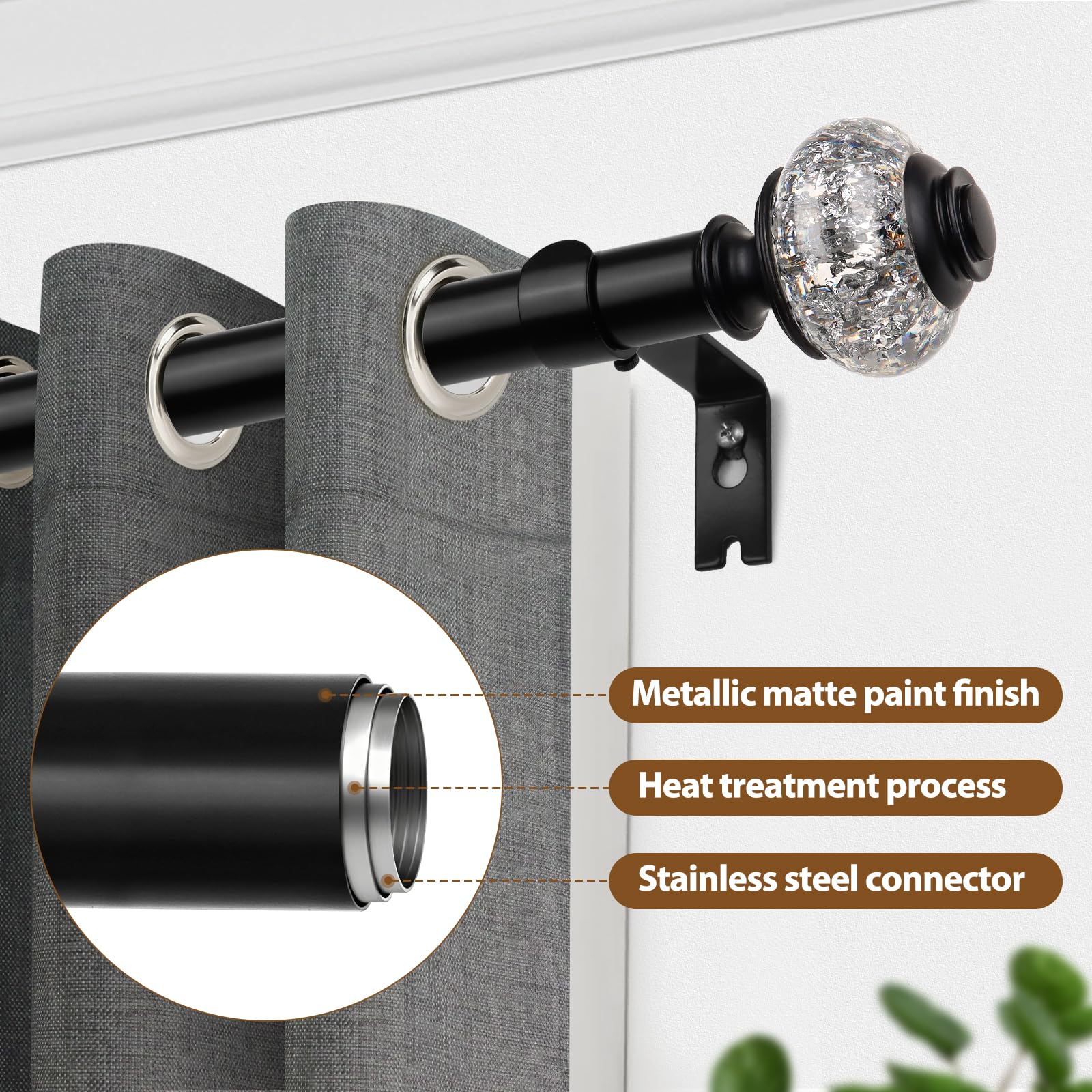 USFOOK splicing design adds strength and prevents sag.