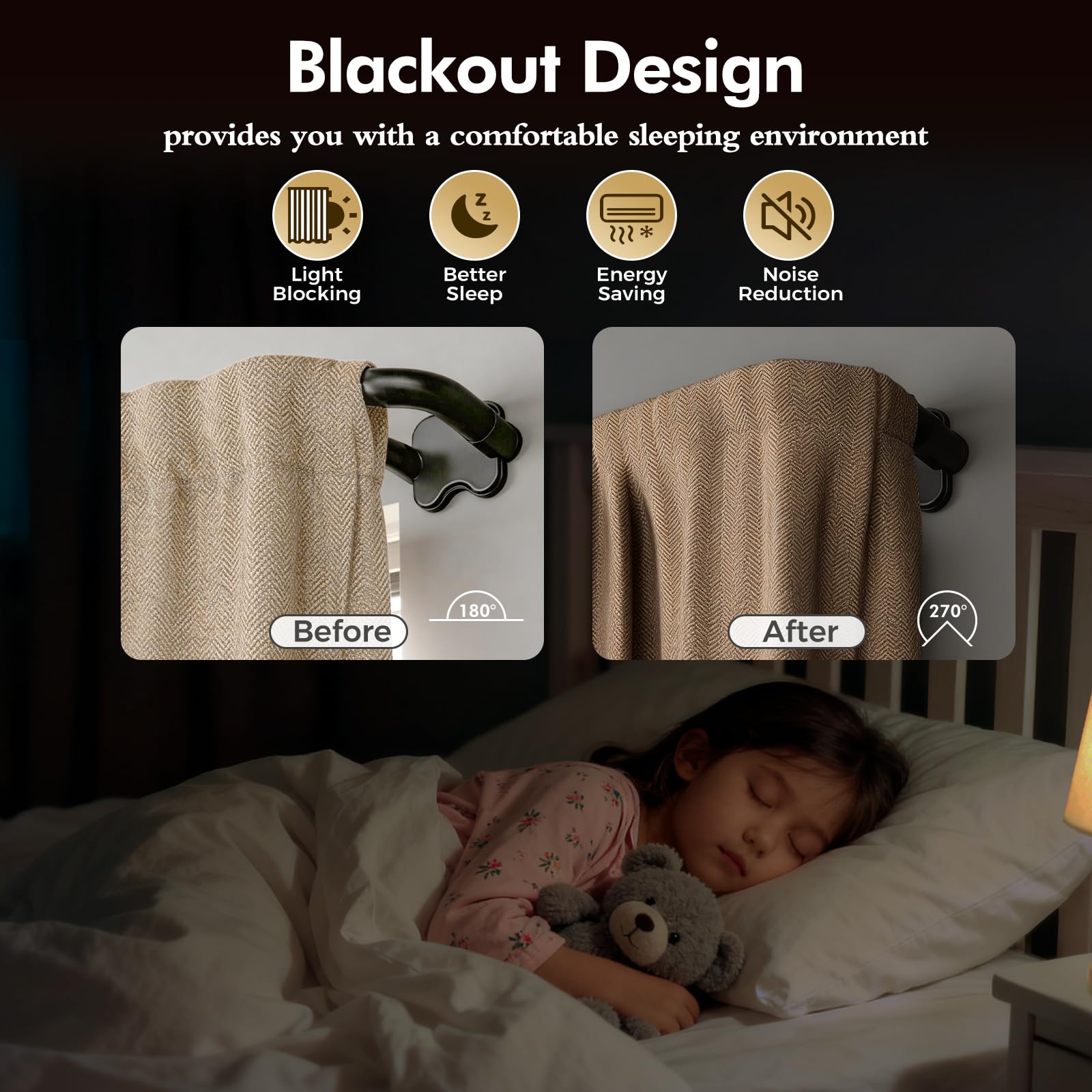 USFOOK hidden installation base provides a clean bracket-free look