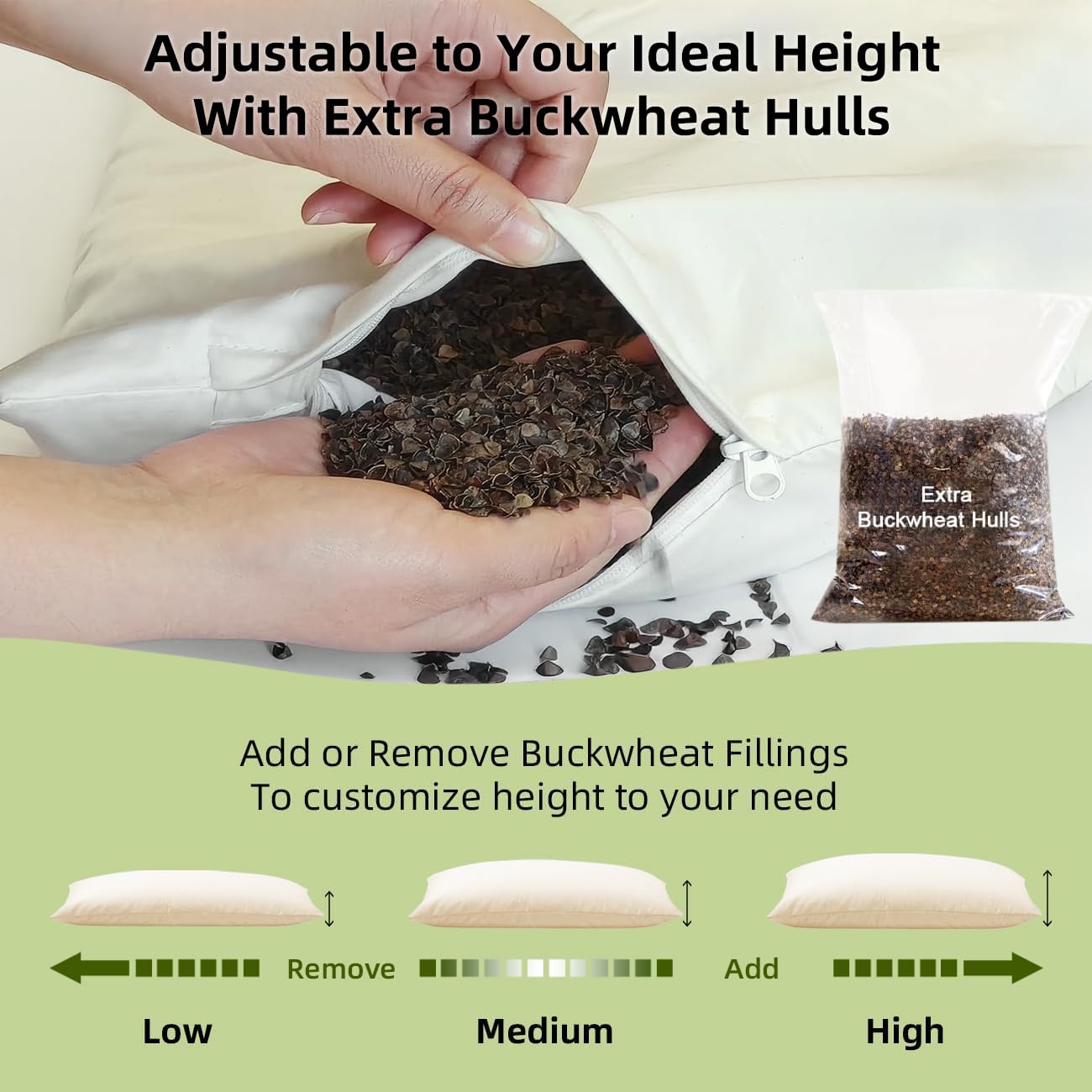 USlixury organic cotton pillowcase shown for easy care and skin-friendly use