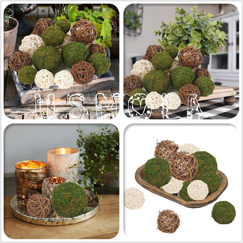 USMOLA ball-in-vase arrangement for a chic centerpiece.