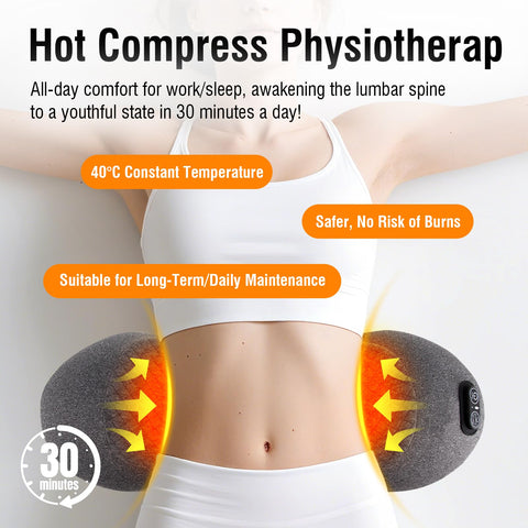 USUIE smart air lift technology inflates to lift the lumbar region