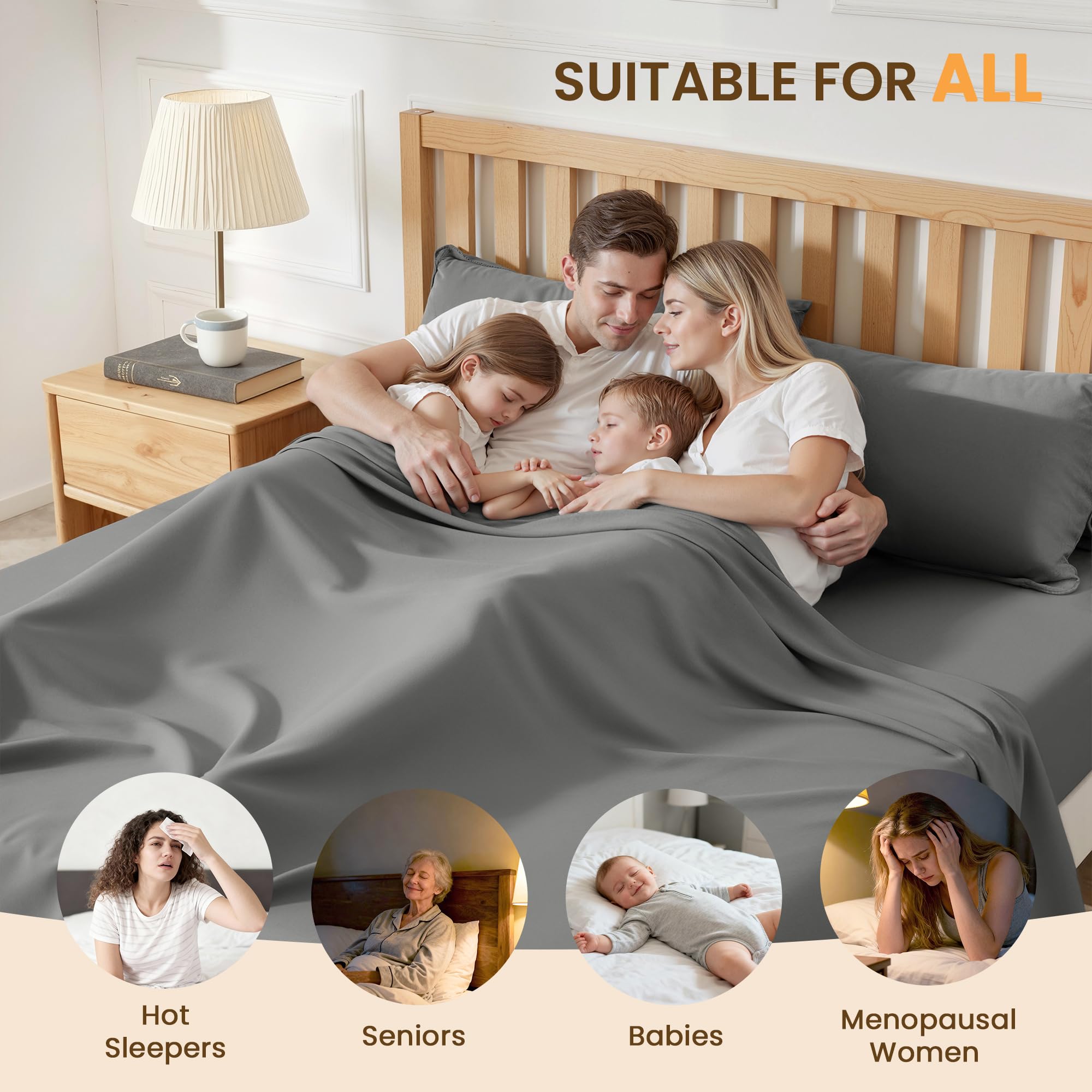 USXIBEI bed setup shows hotel-luxury bedding aesthetics for your room.