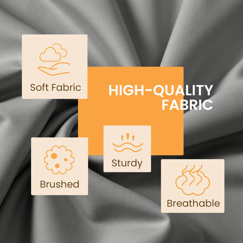 USXIBEI wrinkle-free sheets stay neat with proper care.