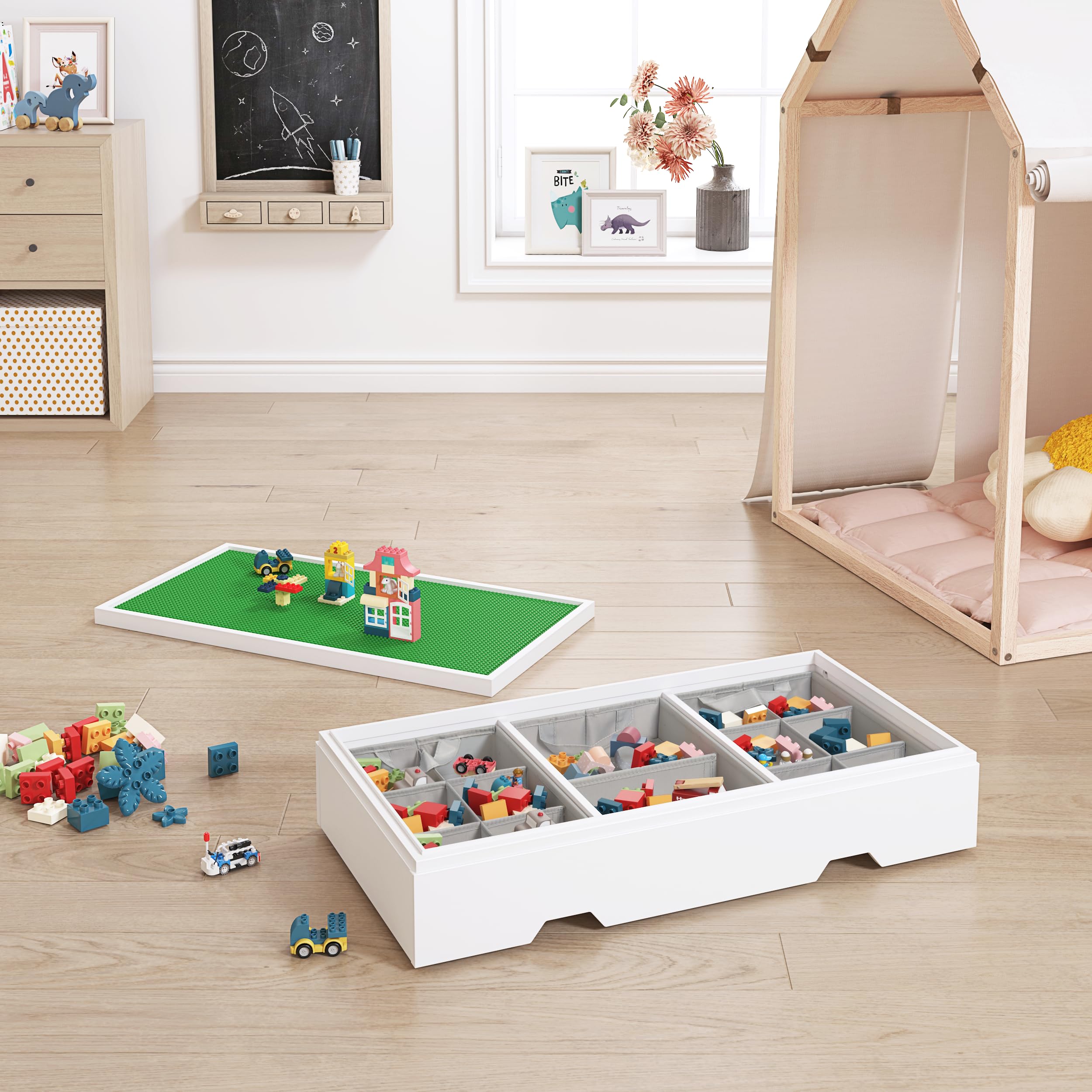 UTEX city map surface invites imaginative road adventures for kids.