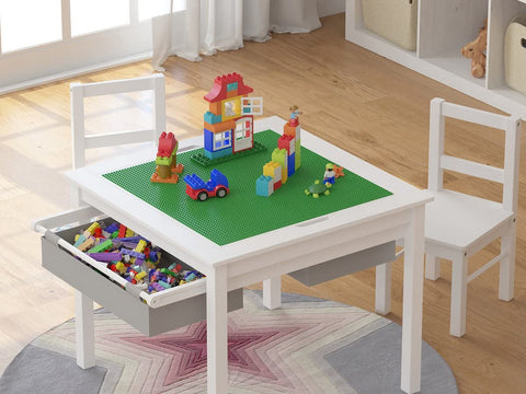 Dimensions show the chair size suitable for ages 3 to 8.