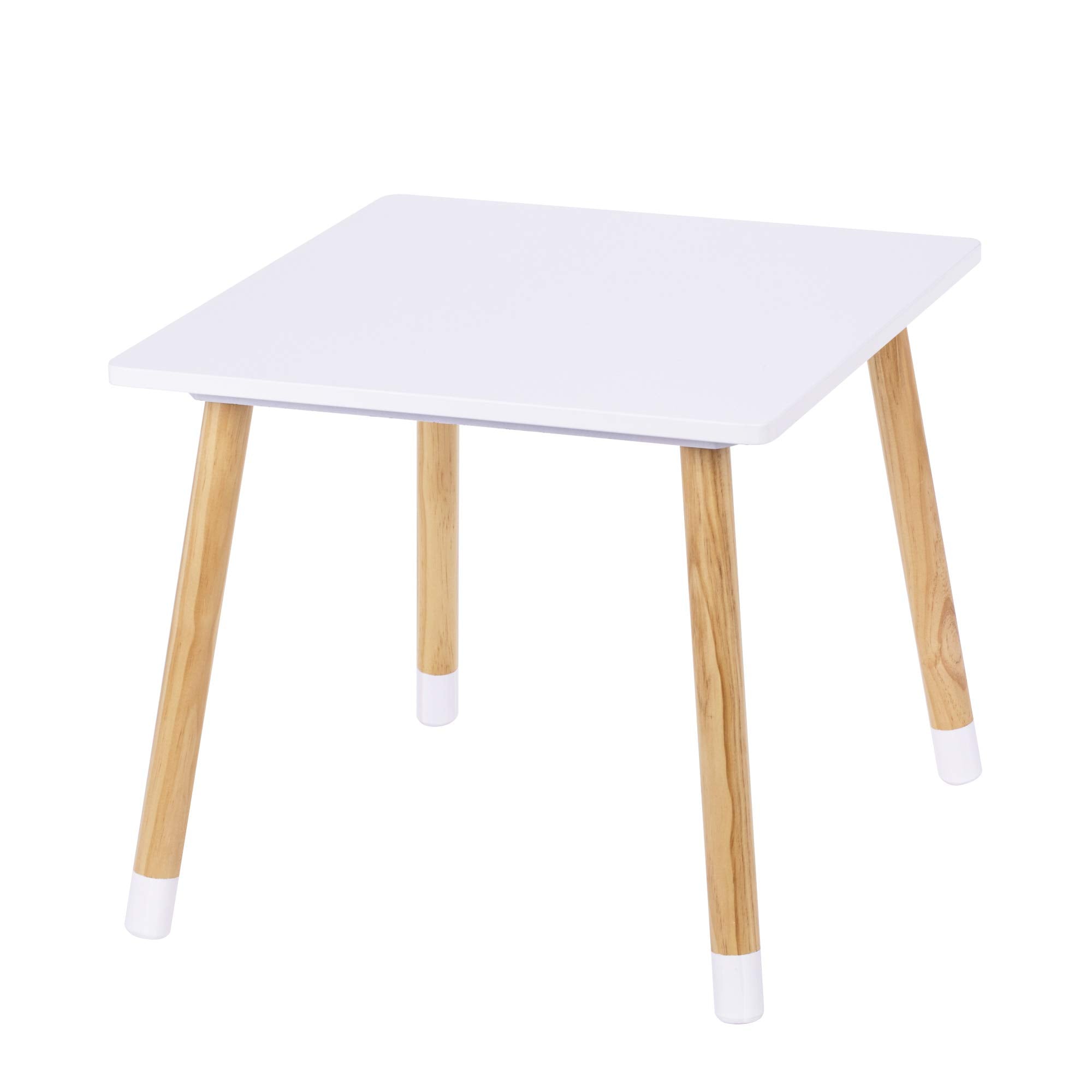 UTEX Kids Table with 2 Chairs in a bright dining corner for kids