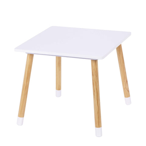 UTEX Kids Table with 2 Chairs in a bright dining corner for kids