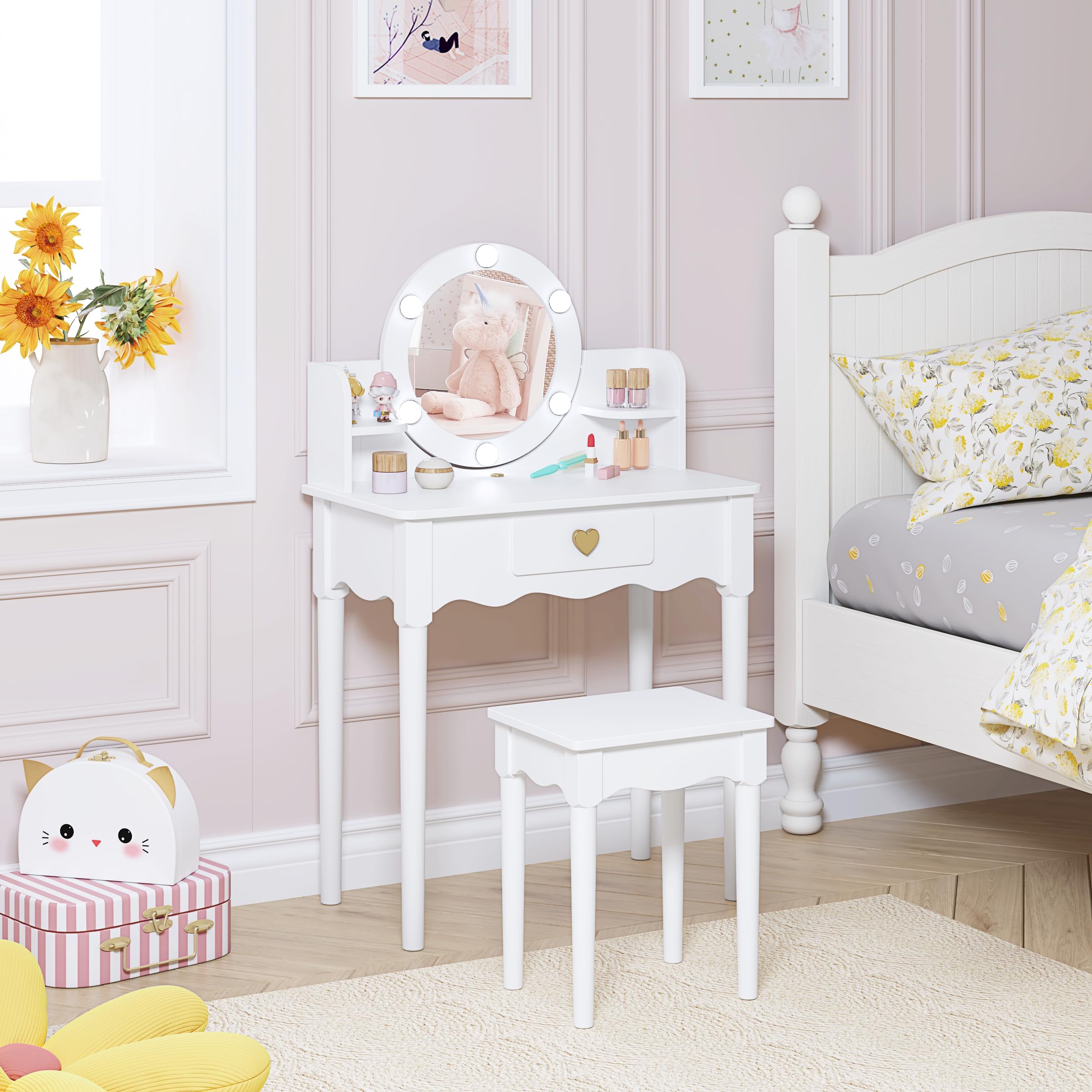 UTEX Kids Vanity uses FSC-certified wood for safe, sustainable play.