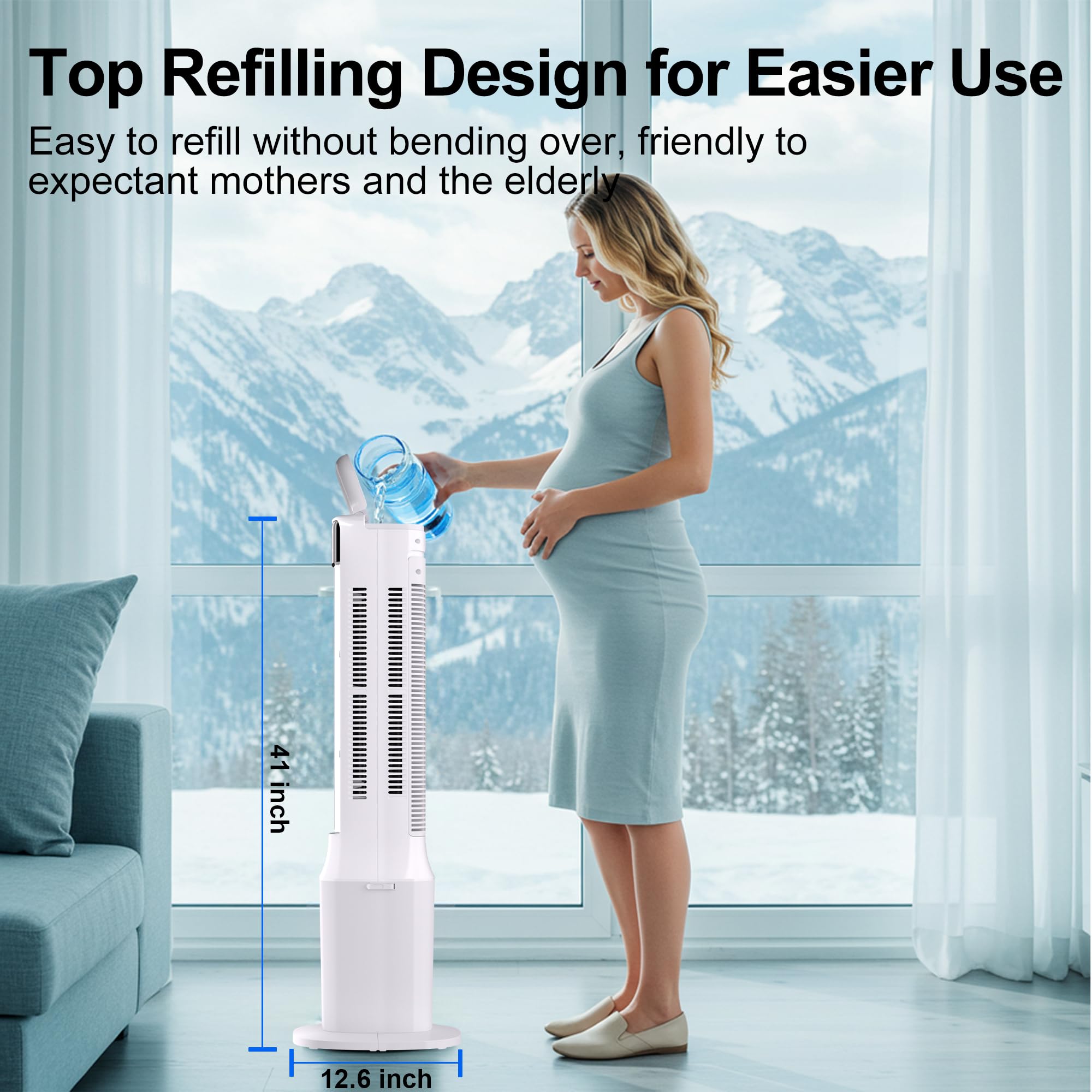 Uthfy carry handle and portability for room-to-room use