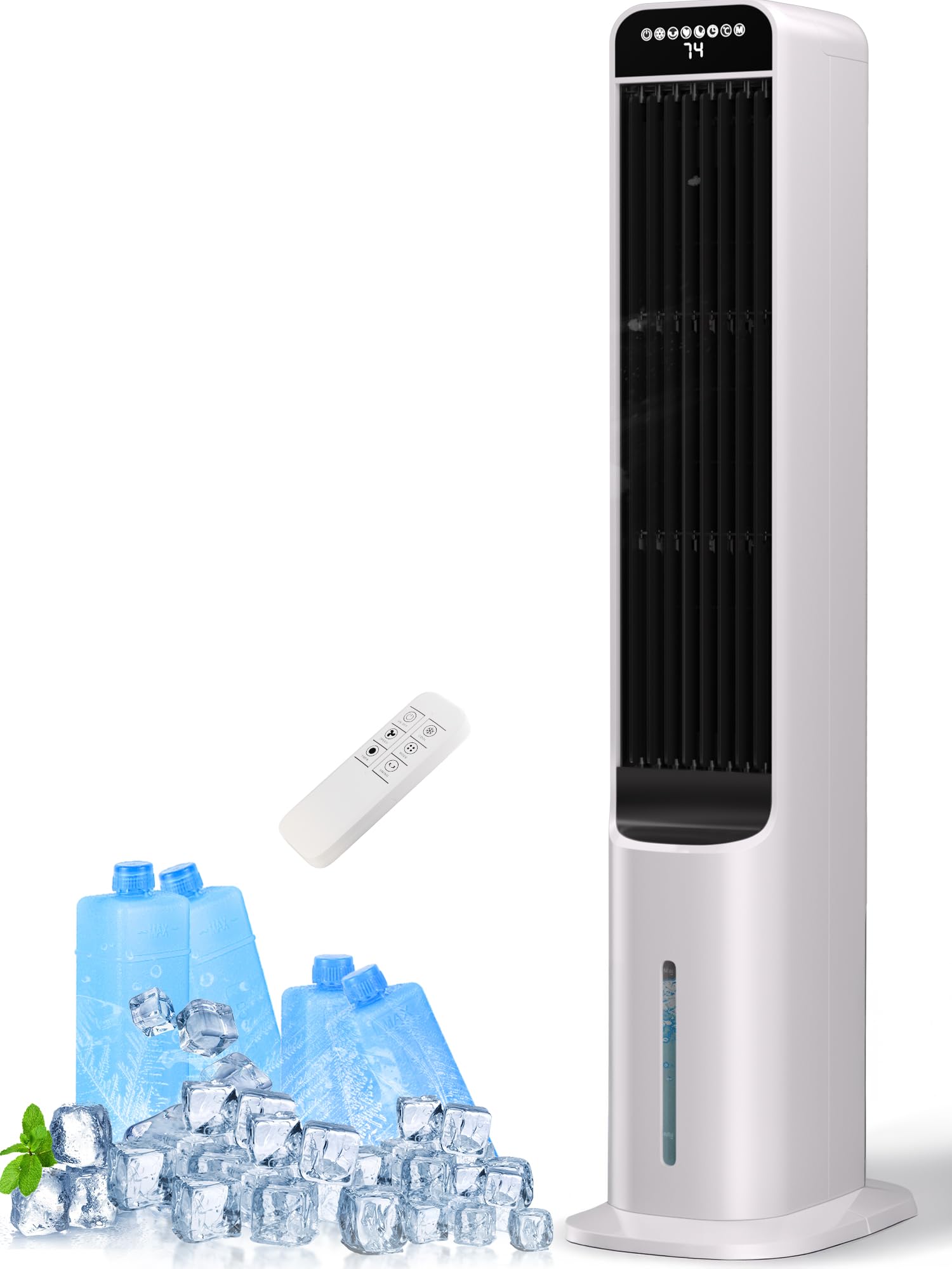 Uthfy portable air conditioner with remote for easy cooling on demand