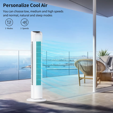 Uthfy 7.5 hour timer allows worry-free bedtime cooling and energy savings.