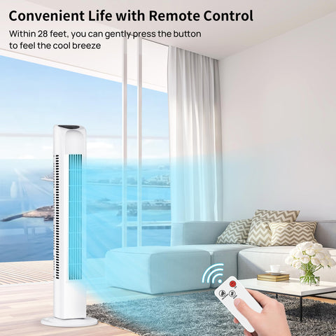 Uthfy bladeless design keeps spaces safe for kids and pets while cooling.