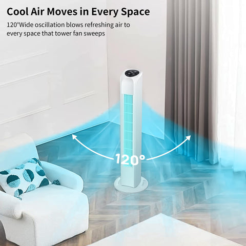 Uthfy Quiet Sleep mode delivers a gentle breeze for undisturbed rest.