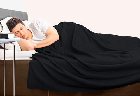 Utopia Bedding thermal blanket spread on couch ideal for relaxing evenings