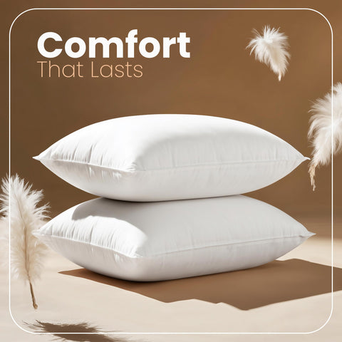 Utopia Bedding 115gsm brushed cover delivers soft touch and durability.