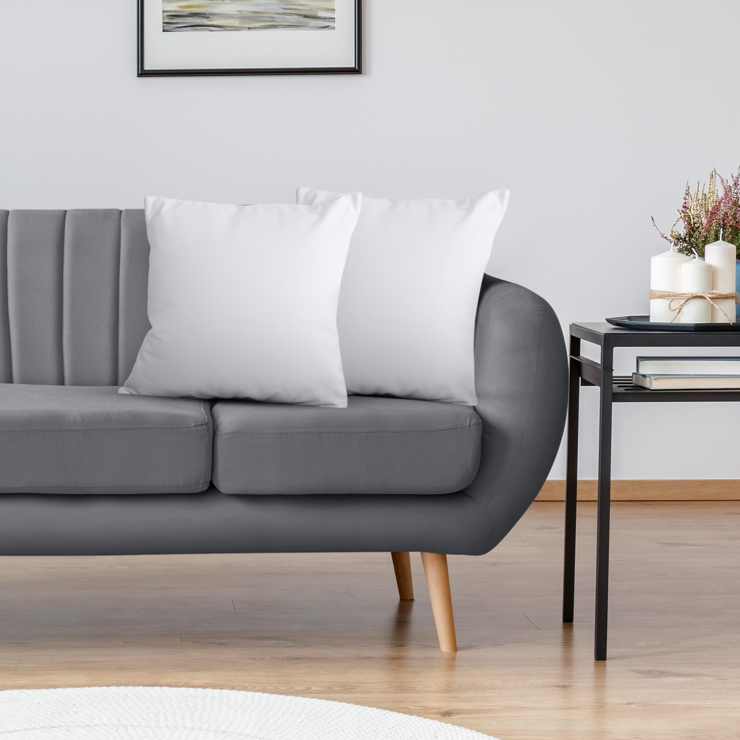 2-in-1 decorative and supportive inserts for couch or bed by Utopia Bedding.