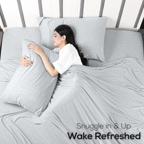 Utopia Bedding all-season comfort in jersey knit sheets