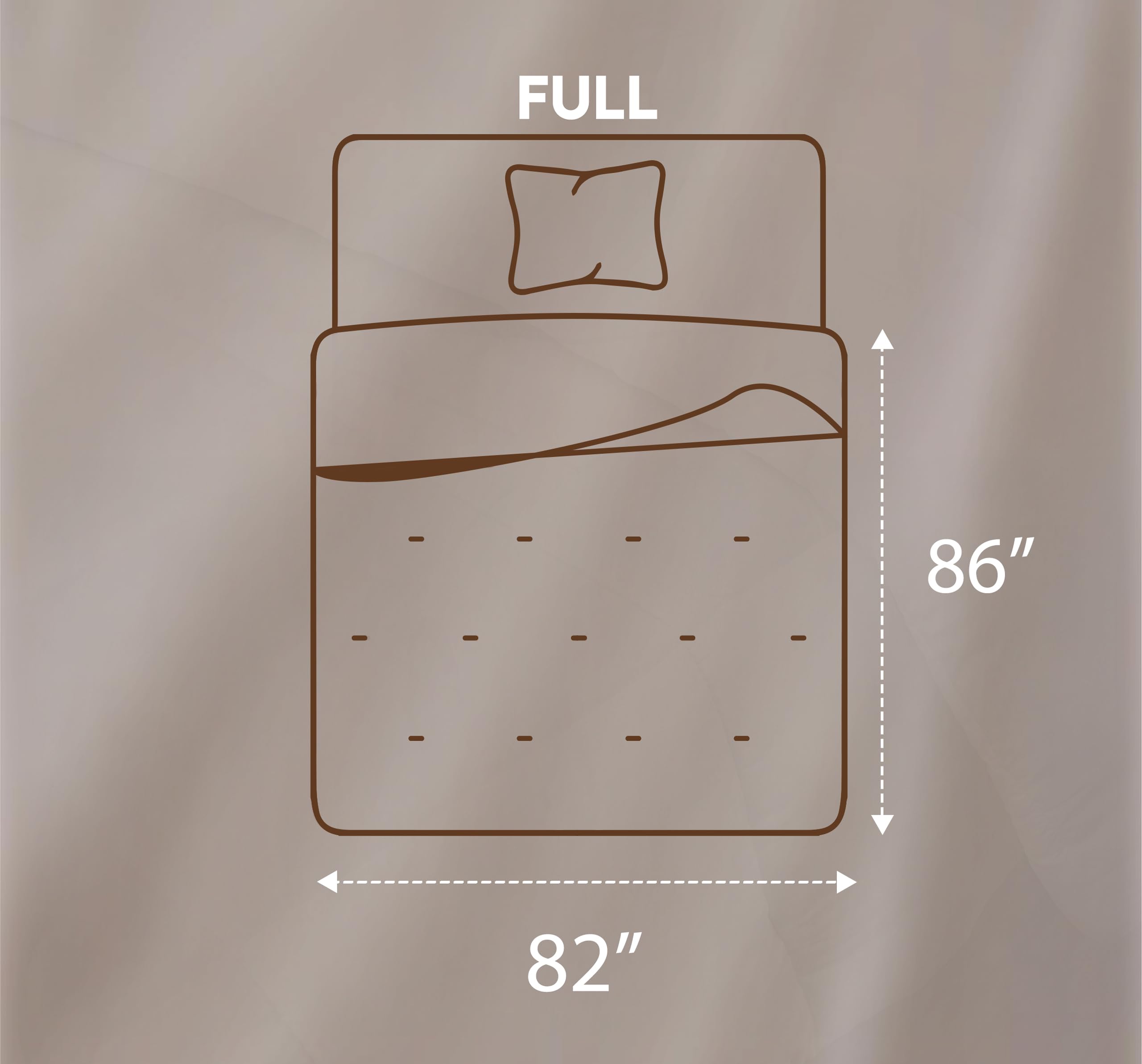 Utopia Bedding all-season duvet insert with soft microfiber shell for cozy nights.