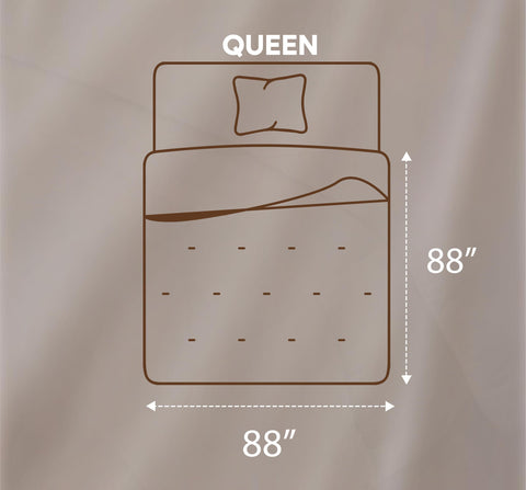Utopia Bedding all-season comforter with soft microfiber shell for versatile warmth