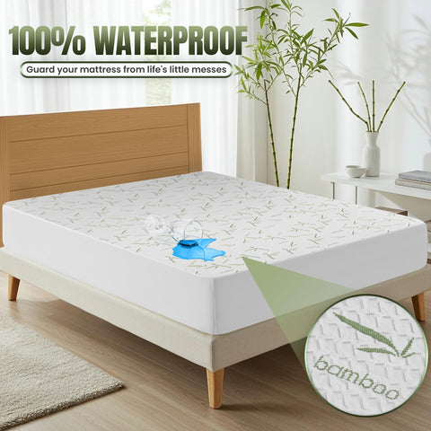 Utopia Bedding bamboo viscose soft surface provides cooling comfort.