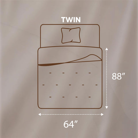 Utopia Bedding cozy bedroom setup with durable, low-maintenance bedding.