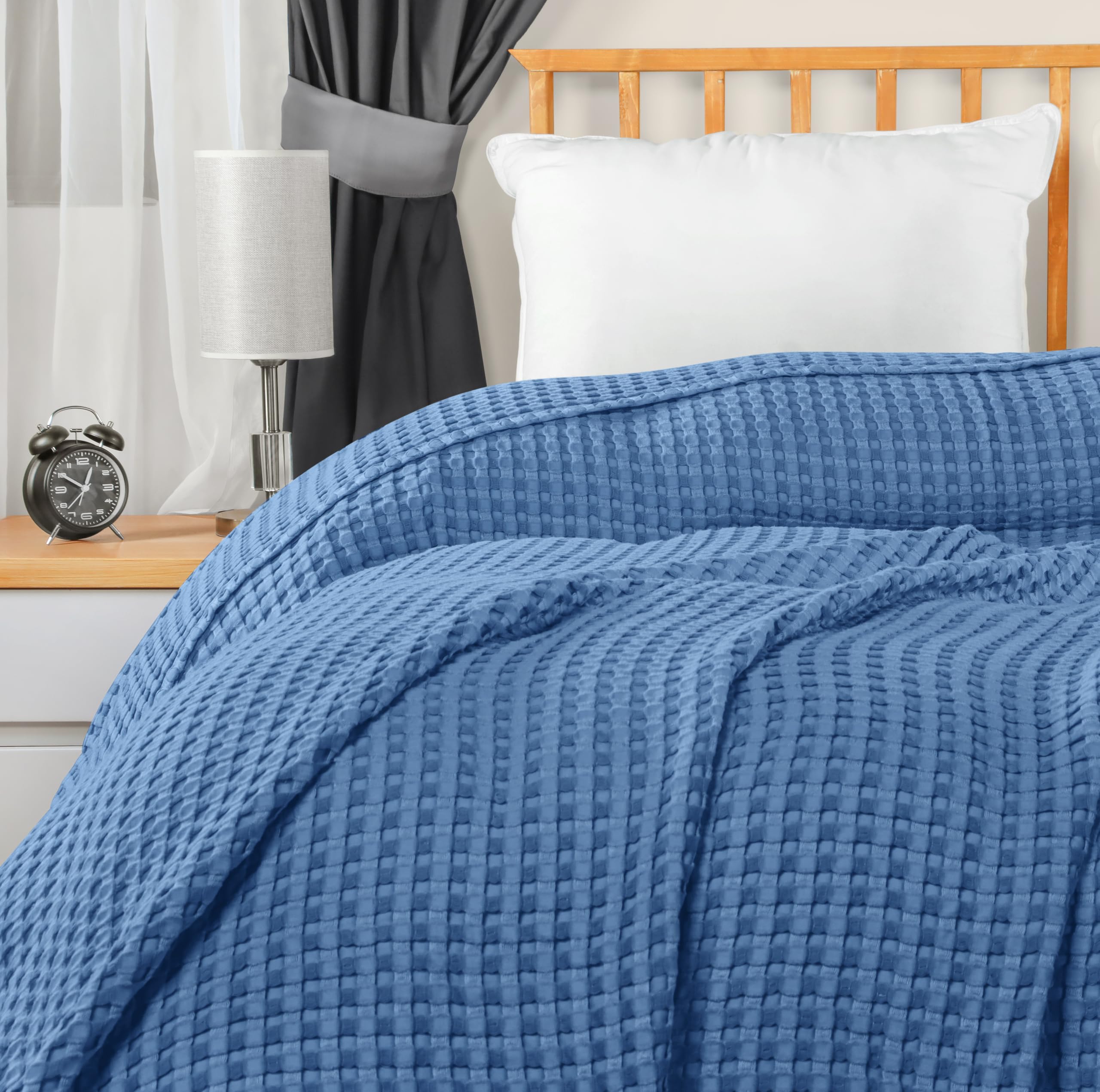 Utopia Bedding blanket on couch for relaxed evenings