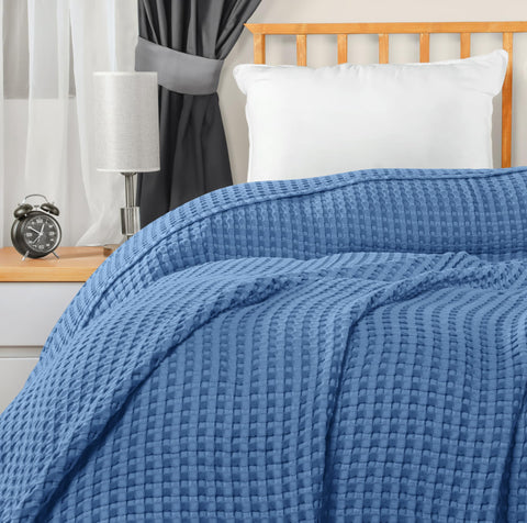 Utopia Bedding blanket on couch for relaxed evenings