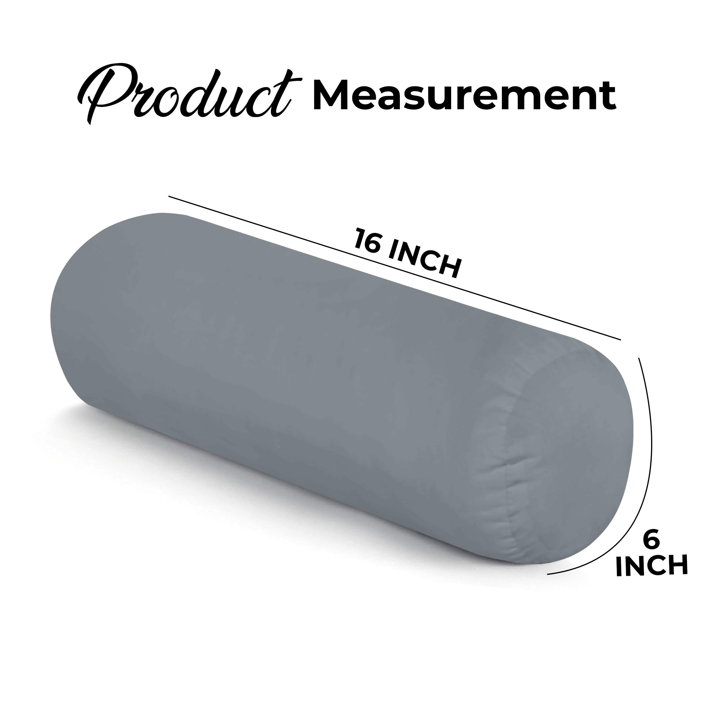 Between knees use shown with grey bolster pillow insert for gentle alignment.