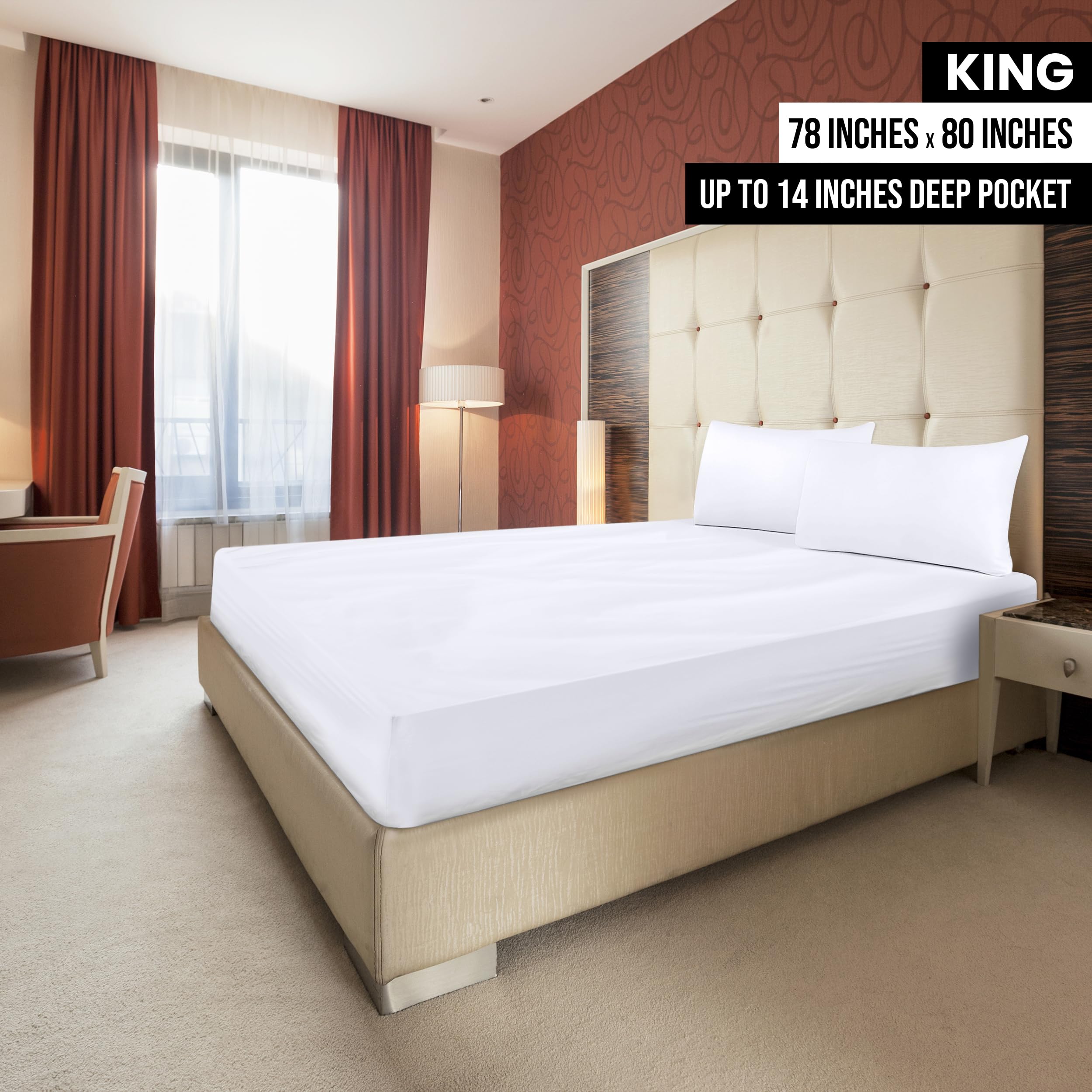 Utopia Bedding brushed microfiber close-up highlights soft texture.