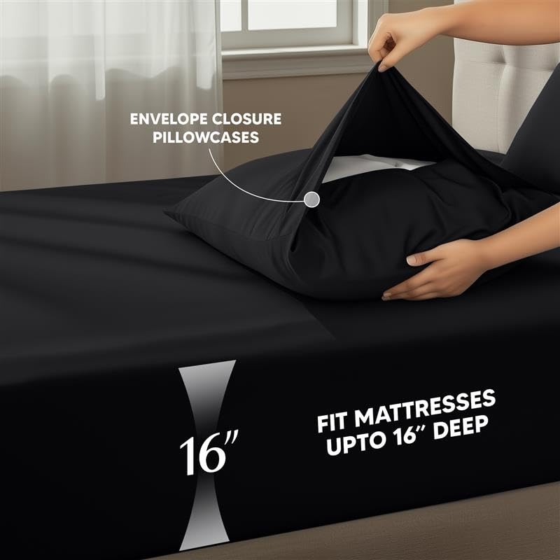 Close-up of brushed microfiber texture by Utopia Bedding, highlighting softness