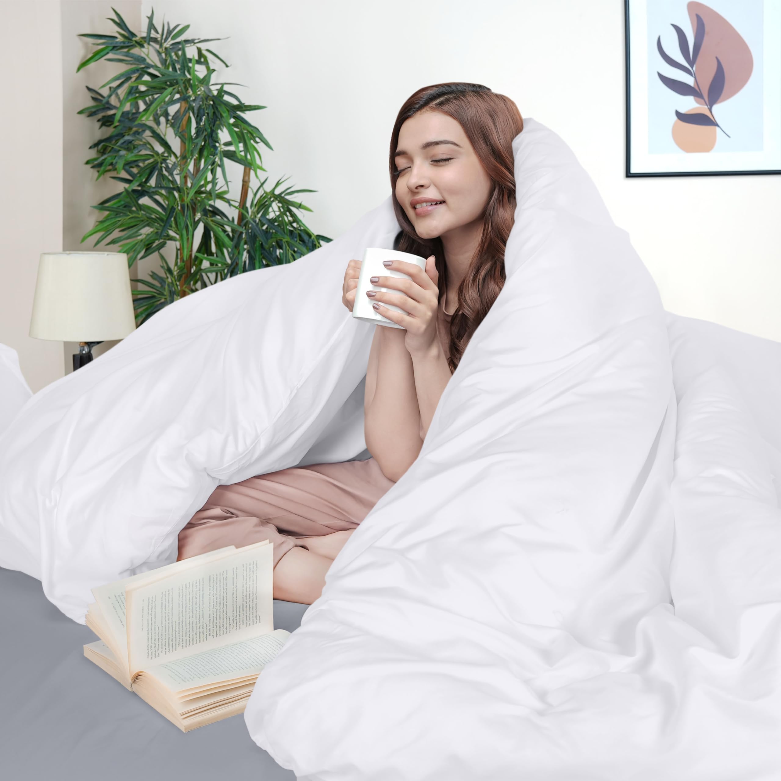 Utopia Bedding brushed microfiber fabric close-up showing soft, breathable texture
