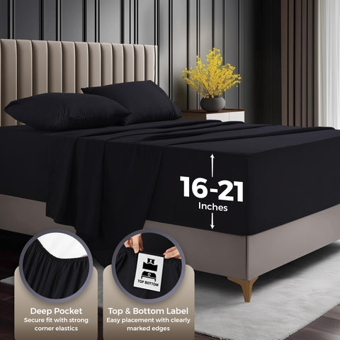 Close-up of brushed microfiber fabric by Utopia Bedding, soft and breathable.